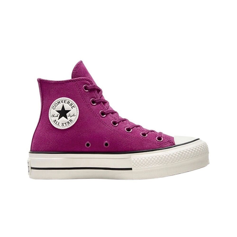 NEW Womens Converse Chuck Taylor All Star Hi Lift Platform Violet A11143C Size 7